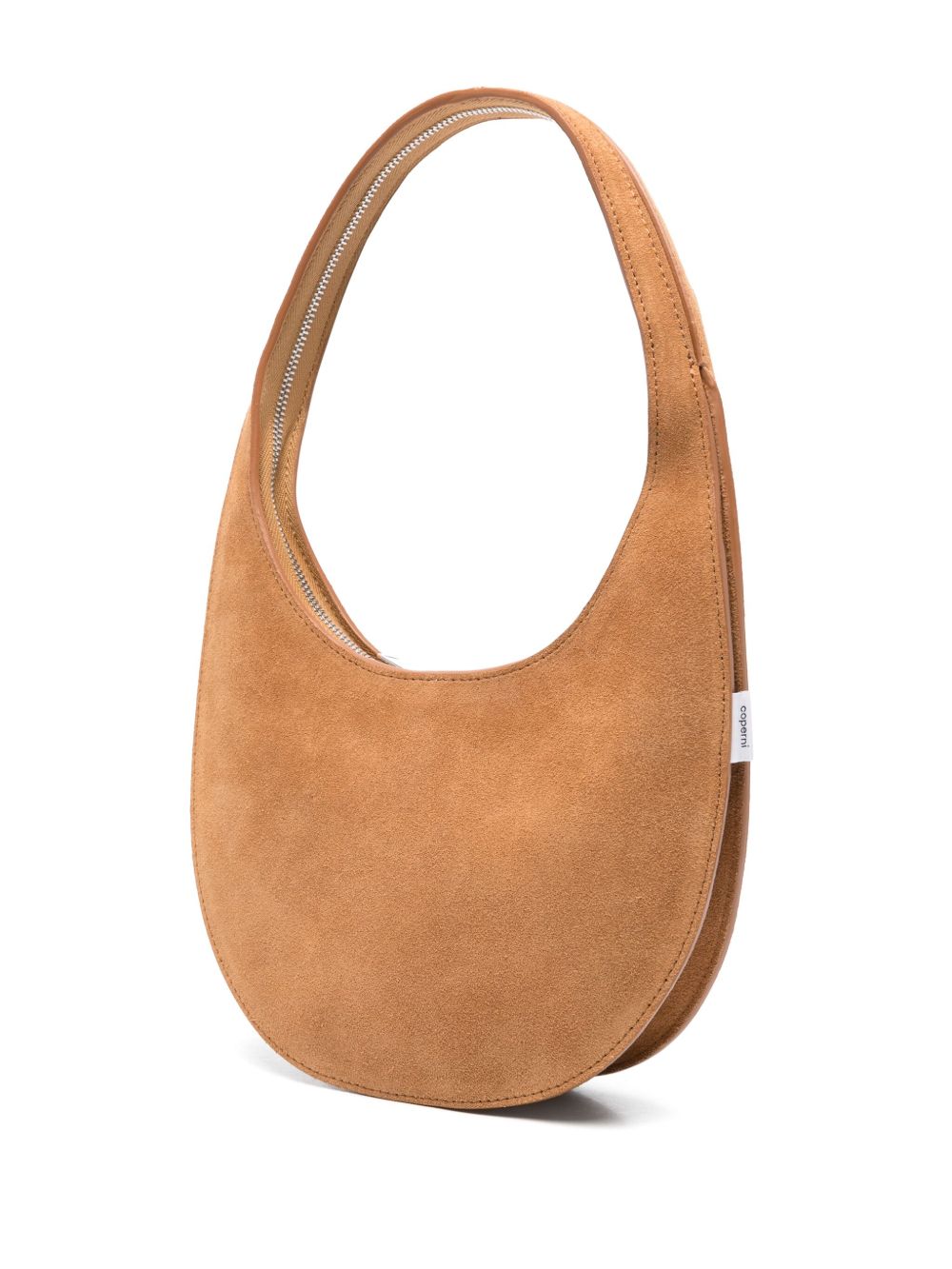 Borsa a spalla soft swipe in beige Coperni - donna 