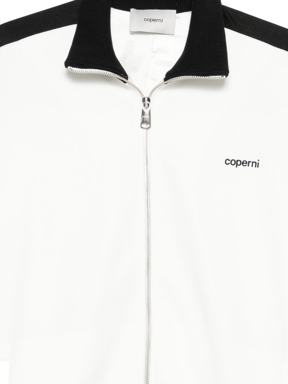 Felpa con zip in bianco Coperni - donna 