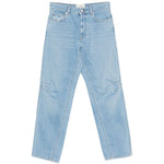 Jeans dritto con dettaglio in azzurro Coperni - donna 