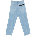 Jeans dritto con dettaglio in azzurro Coperni - donna 