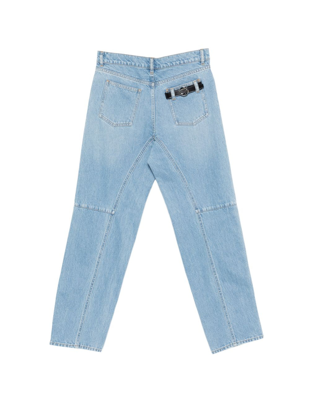 Jeans dritto con dettaglio in azzurro Coperni - donna 