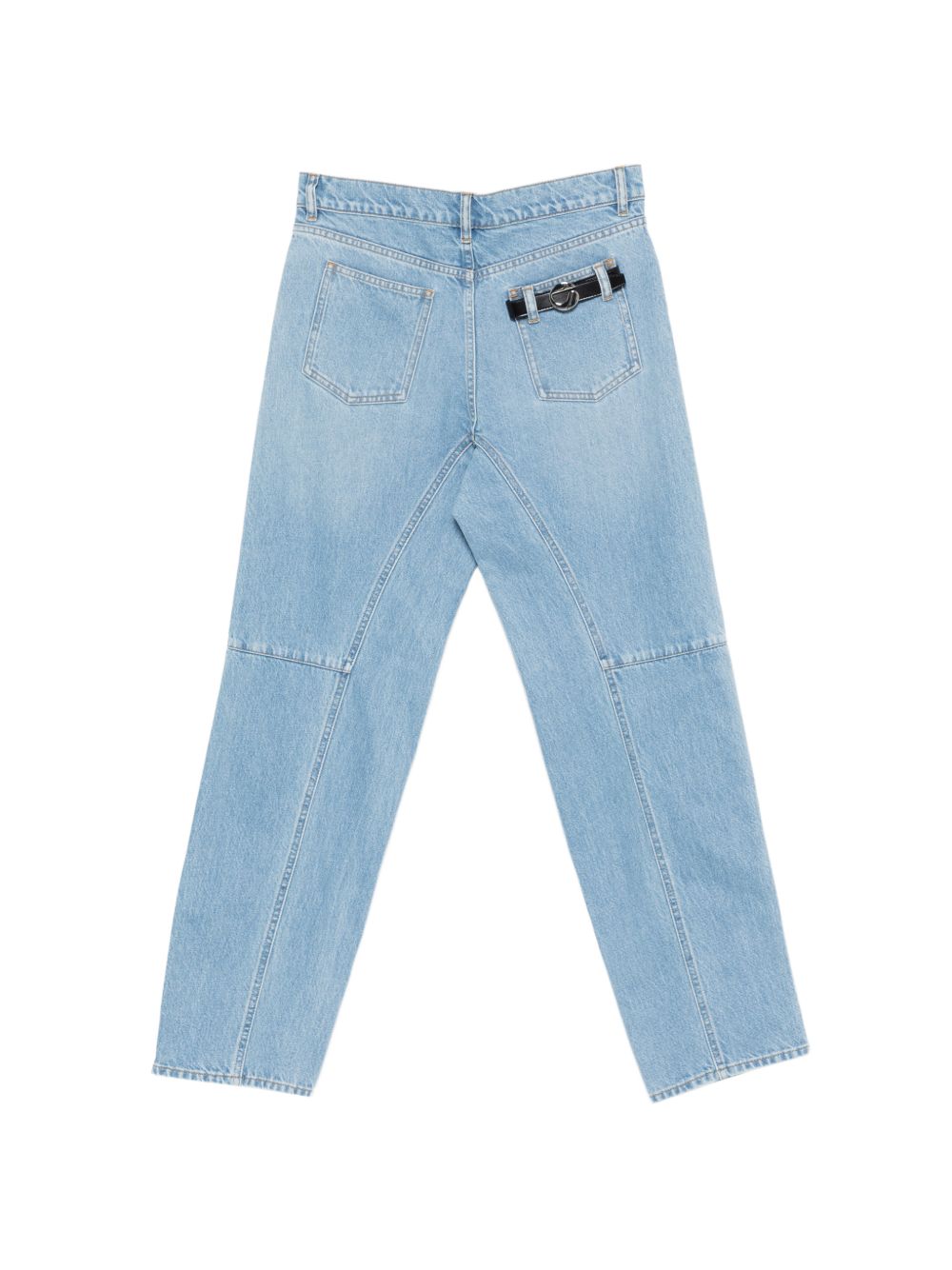 Jeans dritto con dettaglio in azzurro Coperni - donna 