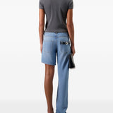 Jeans boyfriend asimmetrico in azzurro Coperni - donna 