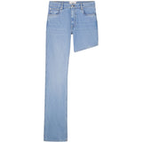 Jeans boyfriend asimmetrico in azzurro Coperni - donna 