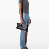 Jeans boyfriend asimmetrico in azzurro Coperni - donna 