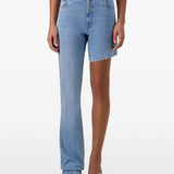 Jeans boyfriend asimmetrico in azzurro Coperni - donna 