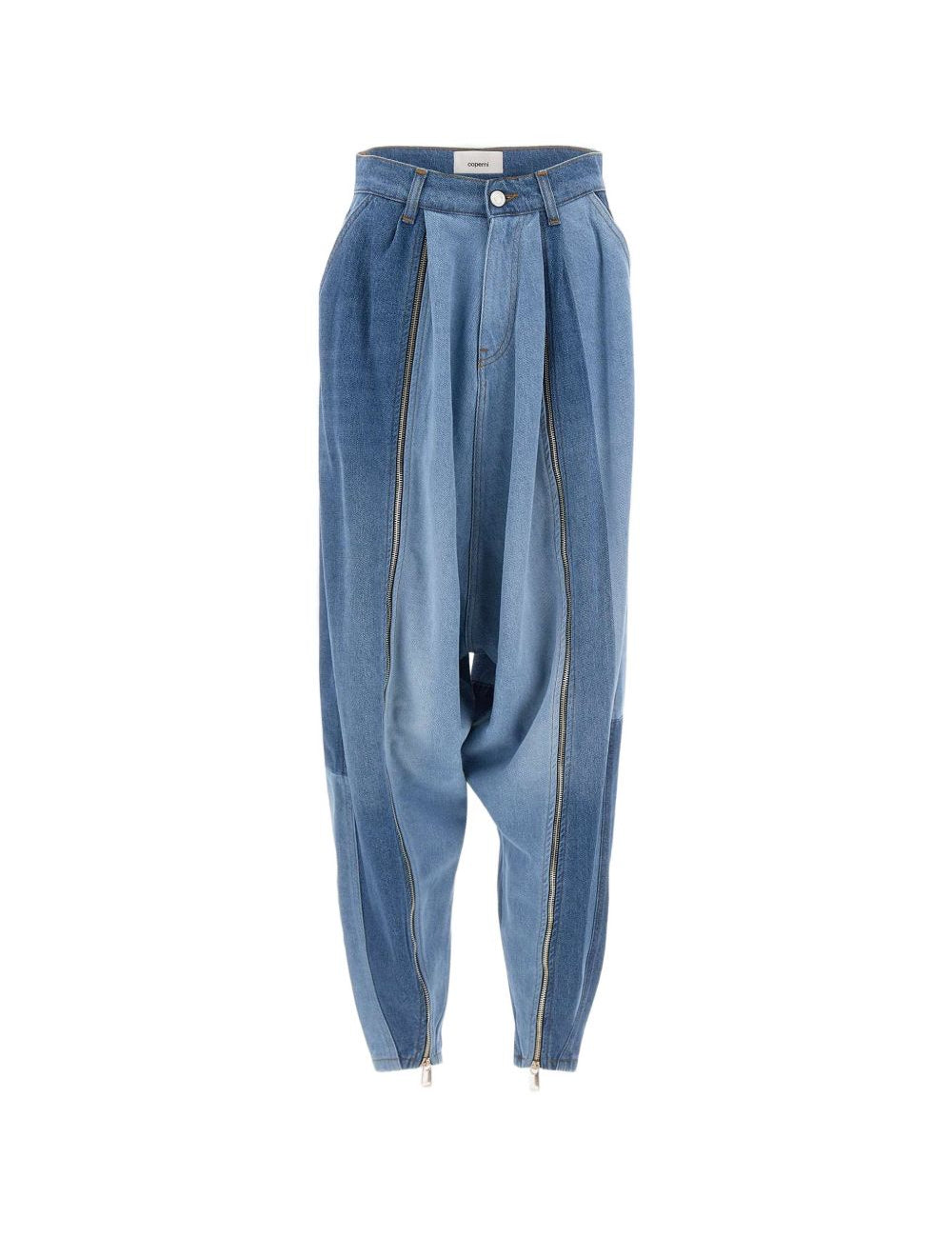 Jeans Sarouel Patchwork in blu Coperni - donna 