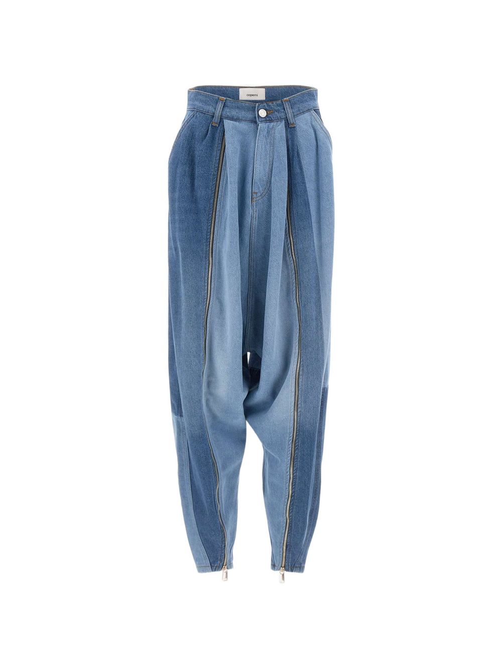 Jeans Sarouel Patchwork in blu Coperni - donna 