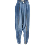 Jeans Sarouel Patchwork in blu Coperni - donna 