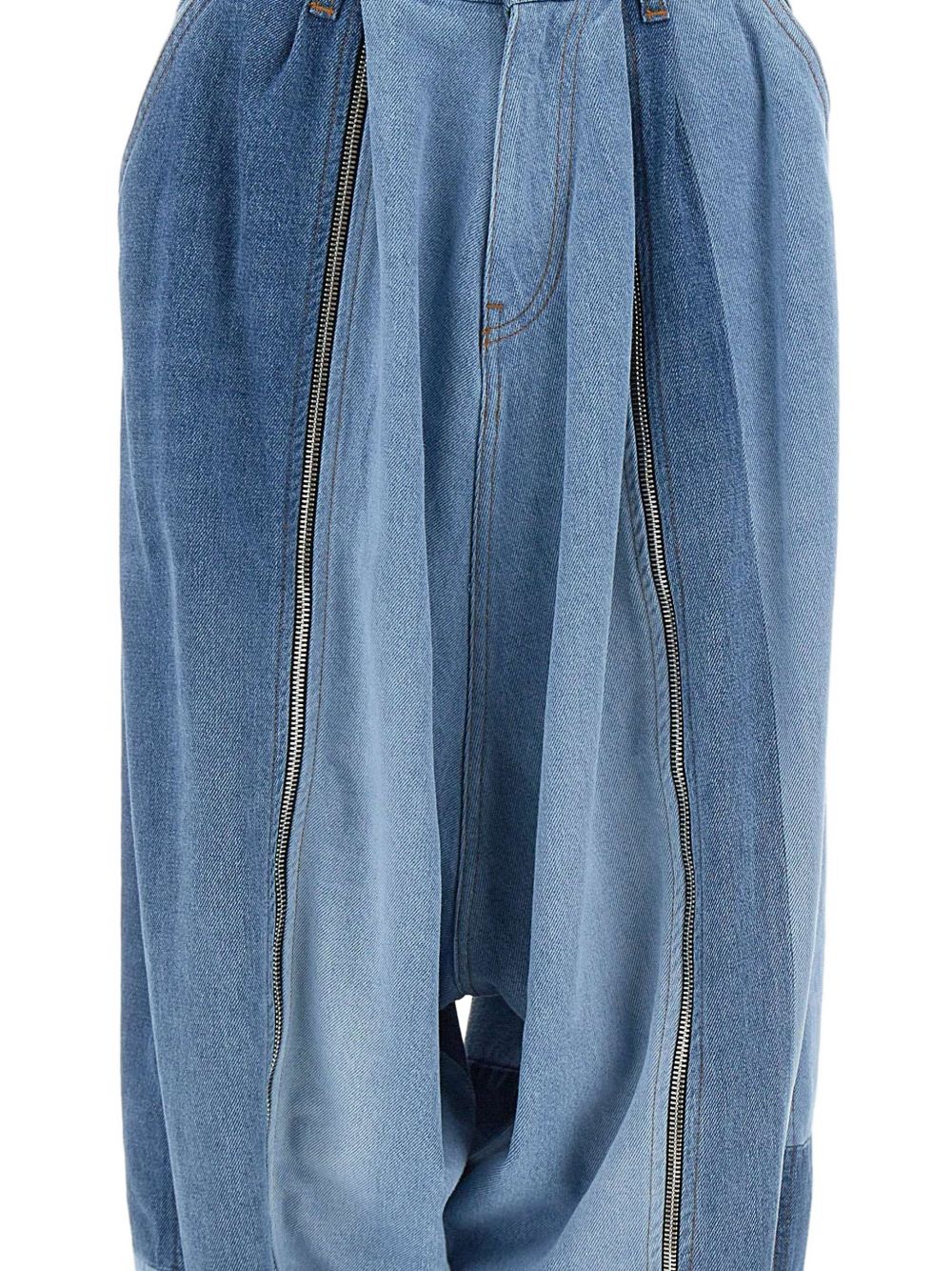 Jeans Sarouel Patchwork in blu Coperni - donna 
