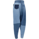 Jeans Sarouel Patchwork in blu Coperni - donna 