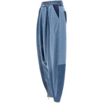 Jeans Sarouel Patchwork in blu Coperni - donna 