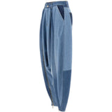 Jeans Sarouel Patchwork in blu Coperni - donna 