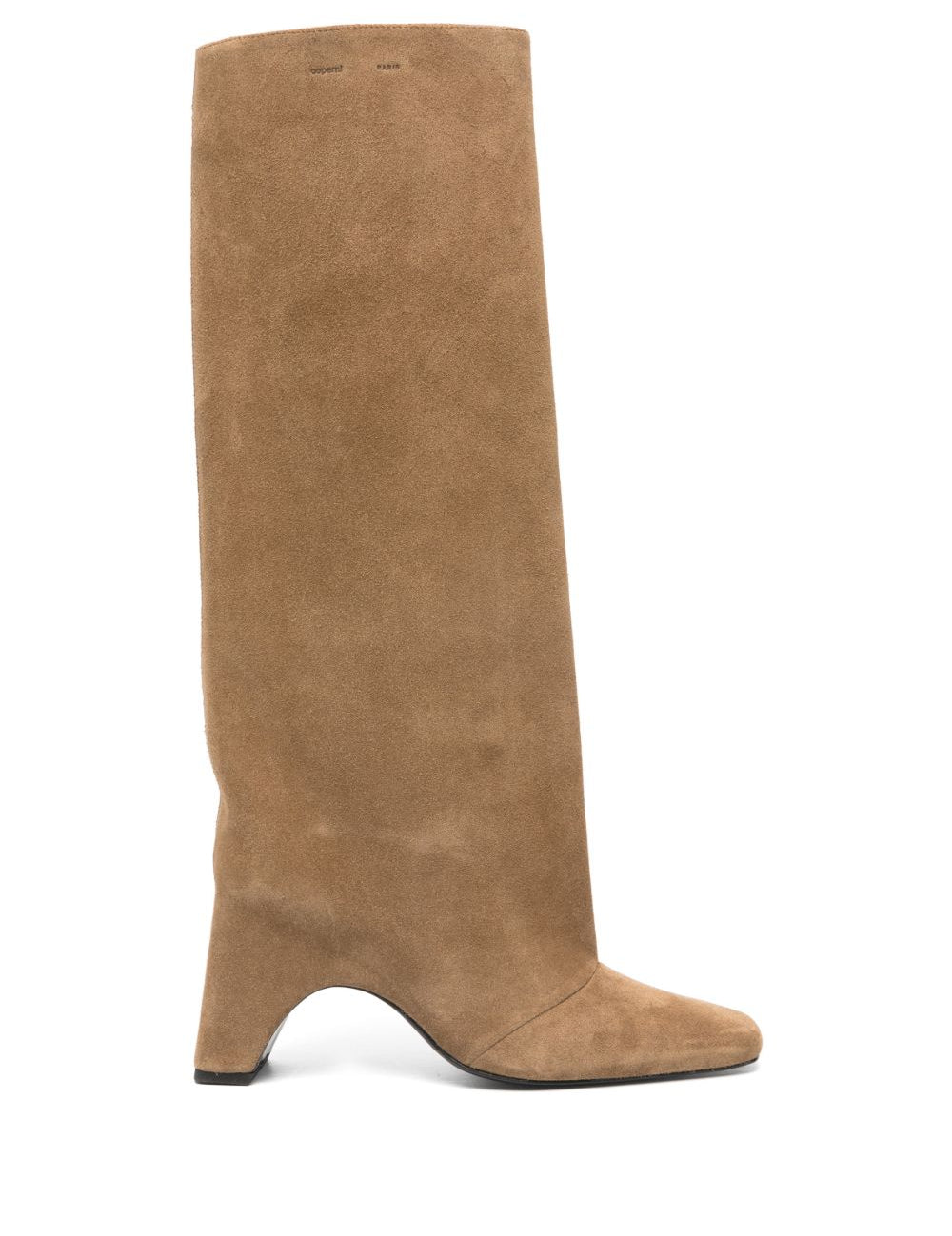 Stivali con punta quadrata in beige Coperni - donna 
