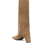 Stivali con punta quadrata in beige Coperni - donna 