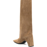 Stivali con punta quadrata in beige Coperni - donna 