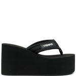 Sandali con applicazione in nero Coperni - donna 
