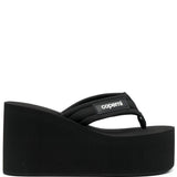 Sandali con applicazione in nero Coperni - donna 