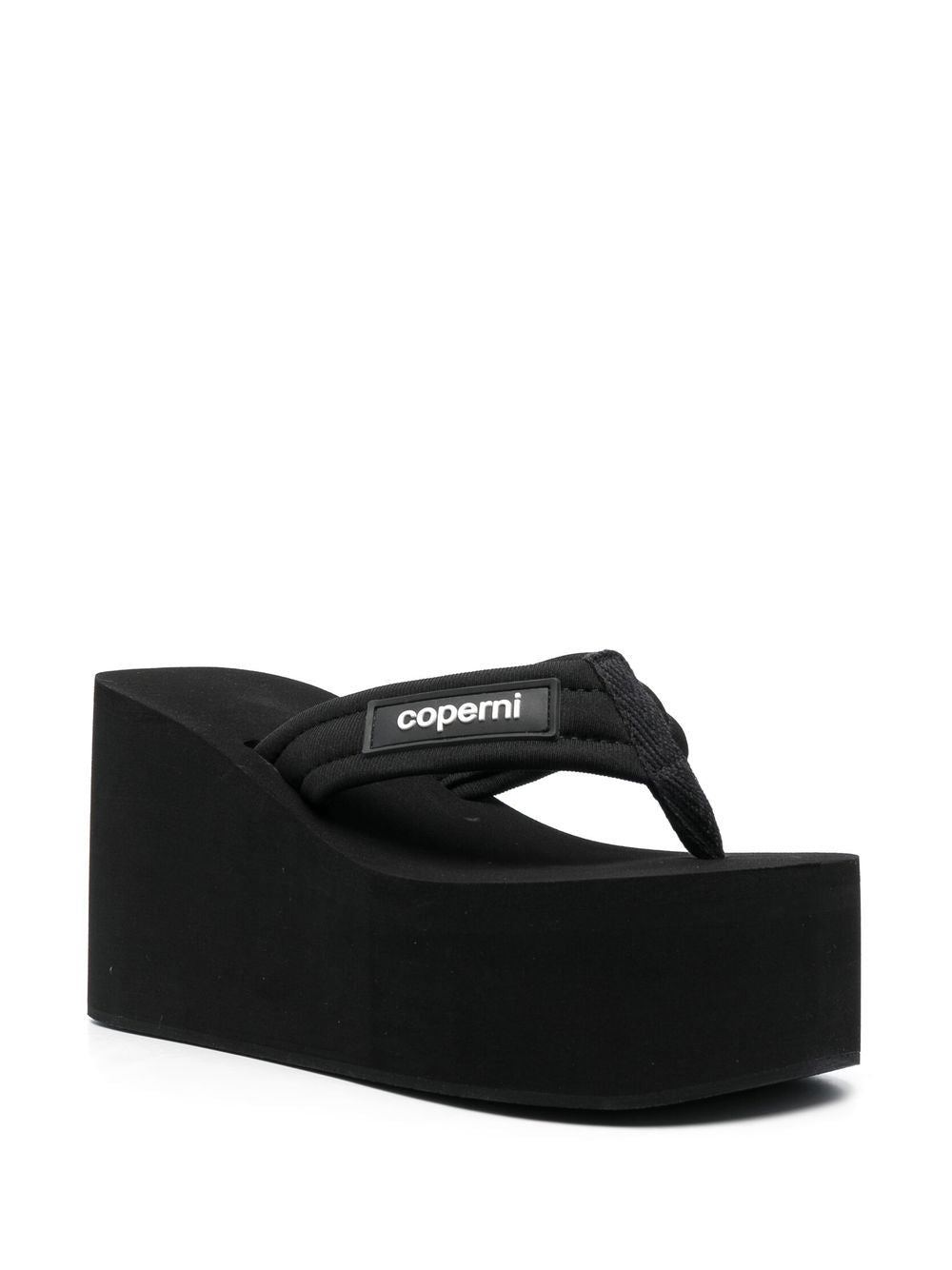 Sandali con applicazione in nero Coperni - donna 