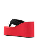 Sandali con zeppa e logo Coperni - donna 