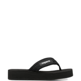 Ciabatte con logo in nero Coperni - donna 