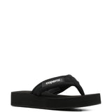 Ciabatte con logo in nero Coperni - donna 