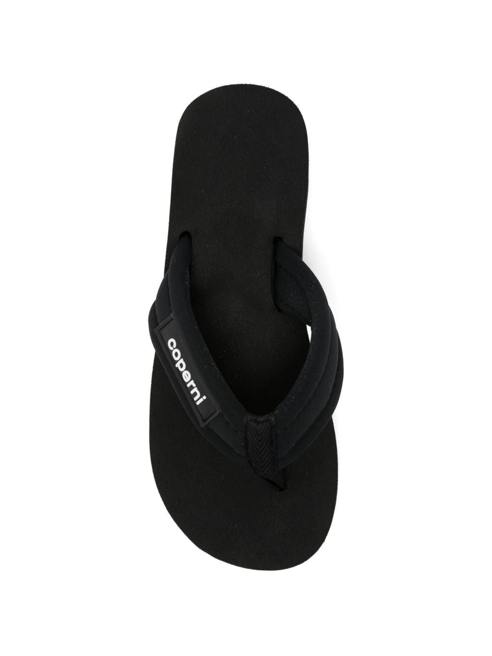 Ciabatte con logo in nero Coperni - donna 