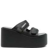 Sandali con applicazione in nero Coperni - donna 