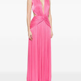 Abito maxi silla in fucsia Costarellos - donna 