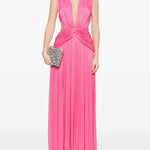 Abito maxi silla in fucsia Costarellos - donna 