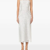 Abito midi Astelle in bianco  Costarellos - donna 