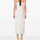 Abito midi Astelle in bianco  Costarellos - donna 