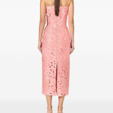 Abito midi Astelle in rosa Costarellos - donna 