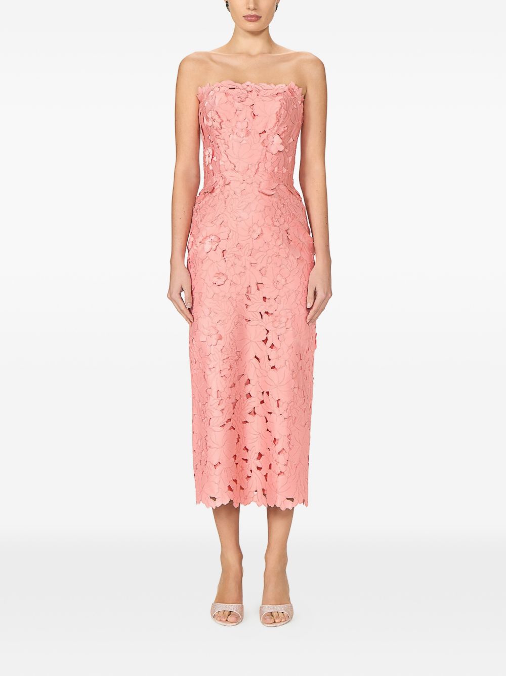 Abito midi Astelle in rosa Costarellos - donna 