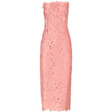 Abito midi Astelle in rosa Costarellos - donna 