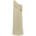 Abito asimmetrico amabe in beige Costarellos - donna 