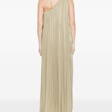 Abito asimmetrico amabe in beige Costarellos - donna 