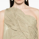 Abito asimmetrico amabe in beige Costarellos - donna 