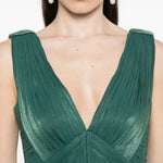 Abito anilia in verde ottanio Costarellos - donna 