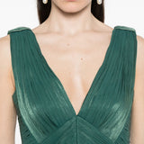 Abito anilia in verde ottanio Costarellos - donna 