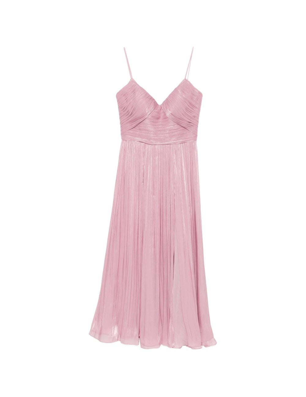 Abito maxi plisettato in lilla Costarellos - donna 