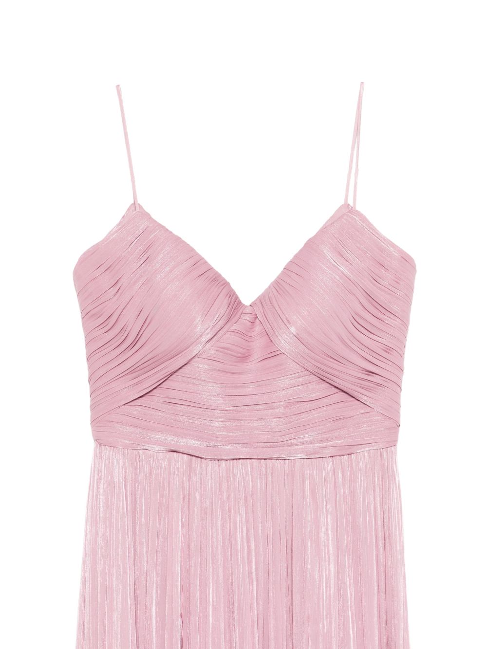 Abito maxi plisettato in lilla Costarellos - donna 