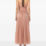 Abito lungo Fayla in rosa Costarellos - donna 