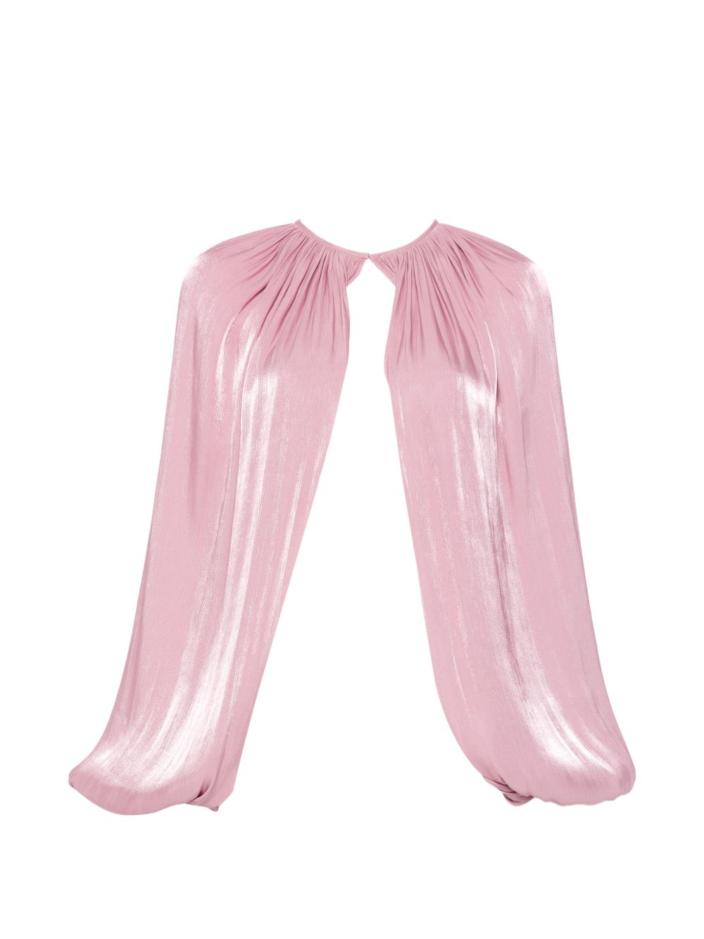 Bolero drappeggiato in rosa Costarellos - donna 