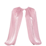 Bolero drappeggiato in rosa Costarellos - donna 