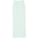 Gonna lunga con spacco in turchese Costarellos - donna 