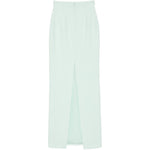 Gonna lunga con spacco in turchese Costarellos - donna 