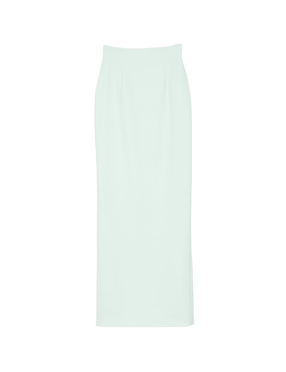 Gonna lunga con spacco in turchese Costarellos - donna 