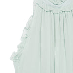 Top con collo halter in verde Costarellos - donna 