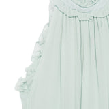 Top con collo halter in verde Costarellos - donna 
